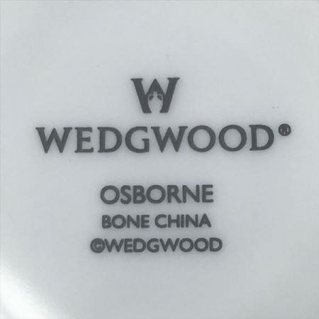 ☆☆ Wedgwood ウェッジウッド  カップ＆ソーサー オズボーン 》ブラック / 1客 Bランク