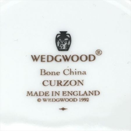  Wedgwood ウェッジウッド 《 カップ&ソーサー カーゾン 》1客 / ブルー