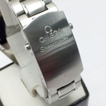  OMEGA オメガ スピードマスター デイト Ref:321280/SN:88900145 ネイビー 自動巻き 腕時計 箱・取説有