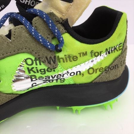 【中古】 NIKE ナイキ OFF-WHITE×NIKE ZOOM TERRA KIGER 5