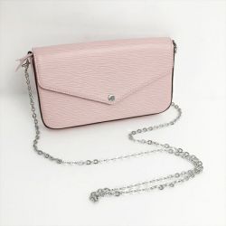 ☆☆ LOUIS VUITTON ルイヴィトン エピ ポシェット・フェリシー チェーンショルダーバッグ M62467 ローズ Bランク
