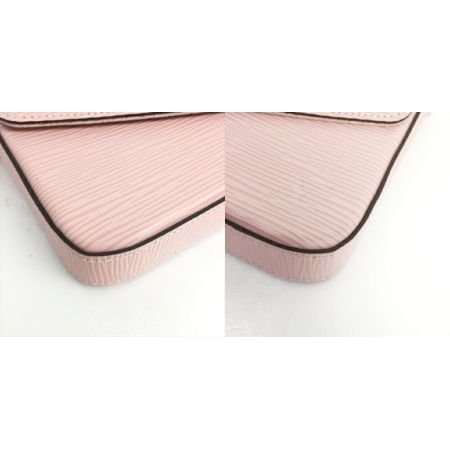  LOUIS VUITTON ルイヴィトン エピ ポシェット・フェリシー チェーンショルダーバッグ M62467 ローズ