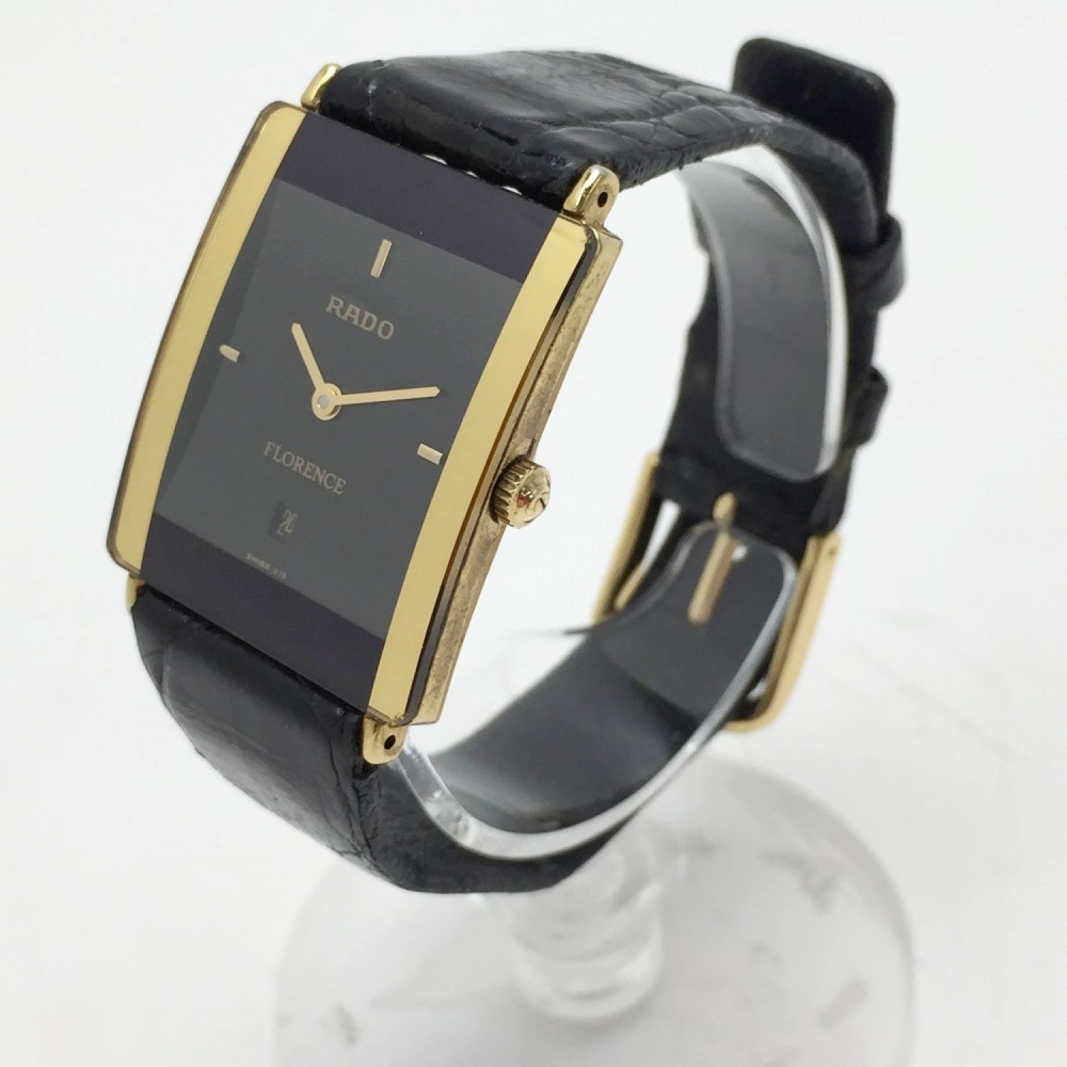 中古】 RADO ラドー フローレンス デイト 160.3605.2N ブラック