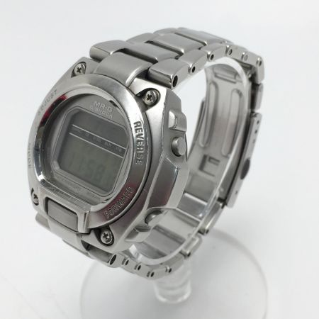  CASIO カシオ G-SHOCK MR-G フルメタル MRG-200T-7JF シルバー クォーツ メンズ 腕時計 Cランク