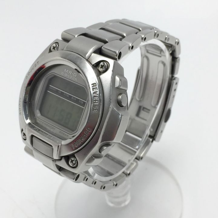 CASIO カシオ G-SHOCK MR-G フルメタル MRG-200T-7JF シルバー クォーツ メンズ  腕時計｜中古｜なんでもリサイクルビッグバン