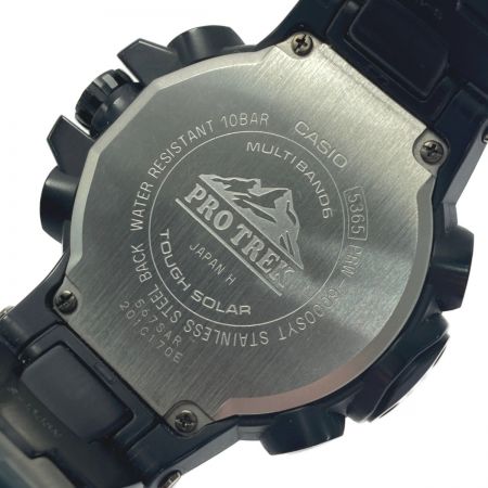 CASIO カシオ PRO TREK プロトレック ブルーモーメント PRW-6000SYT-1JF 電波ソーラー メンズ  腕時計｜中古｜なんでもリサイクルビッグバン