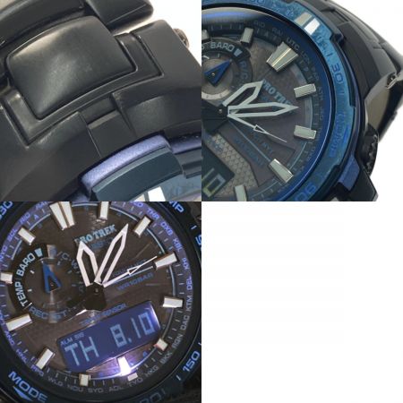  CASIO カシオ PRO TREK プロトレック ブルーモーメント PRW-6000SYT-1JF 電波ソーラー メンズ 腕時計