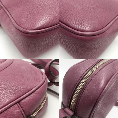  GUCCI グッチ ソーホー スモールディスコ ショルダーバッグ 308364 ピンクパープル