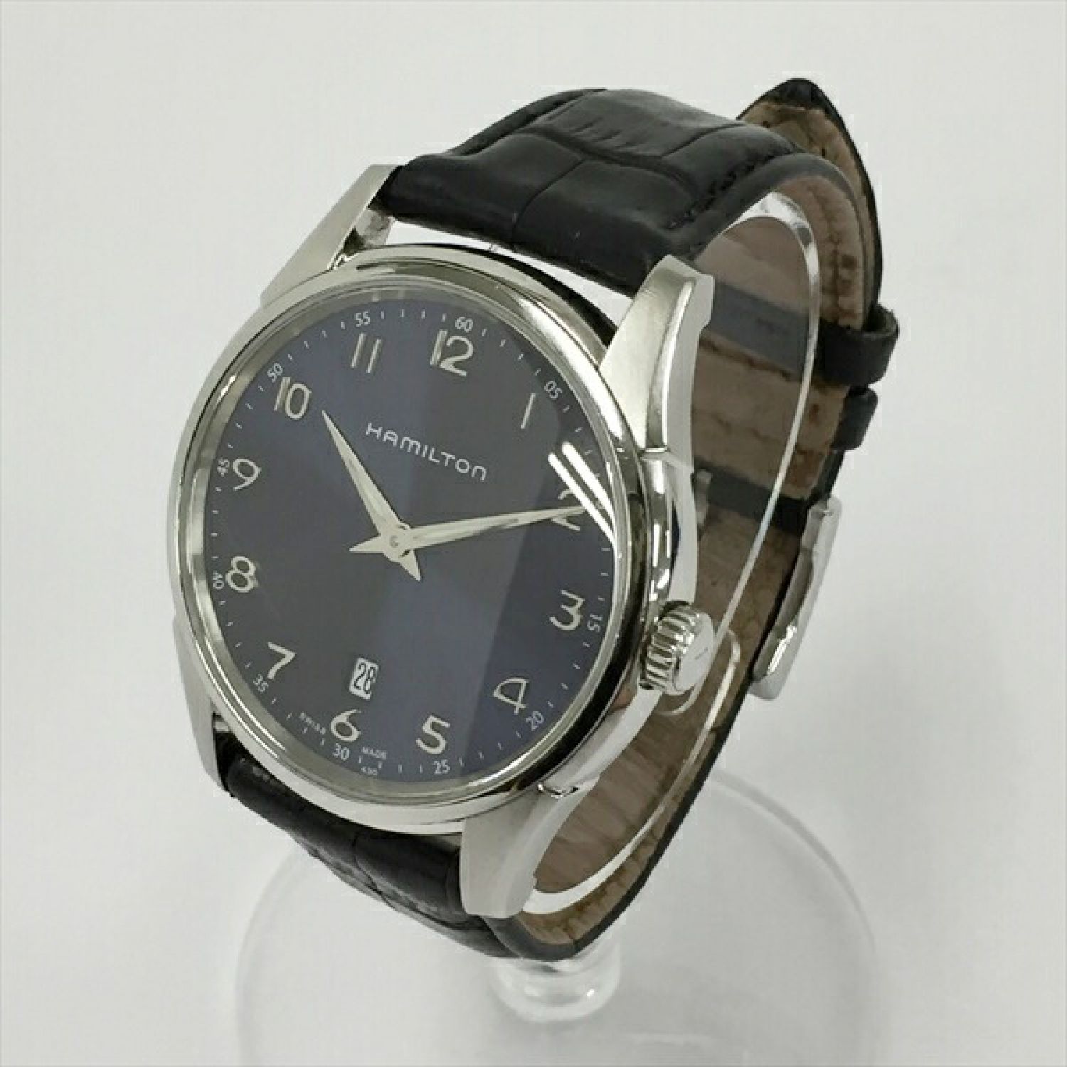 割引 Hamilton 腕時計 ジャズマスター デイト H385111 nmef.com