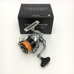☆☆ SHIMANO シマノ 15 ツインパワー C3000XG 03371 スピニングリール 箱付き 03371 Bランク