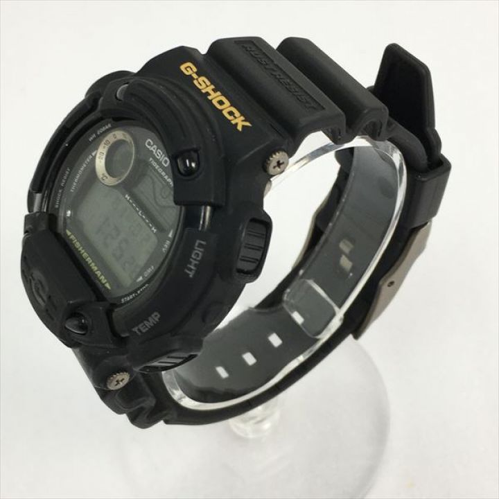 CASIO カシオ G-SHOCK FISHERMAN メン・イン・ブラック DW-8600BM-1T クォーツ メンズ 腕時計 ｜中古｜なんでもリサイクルビッグバン