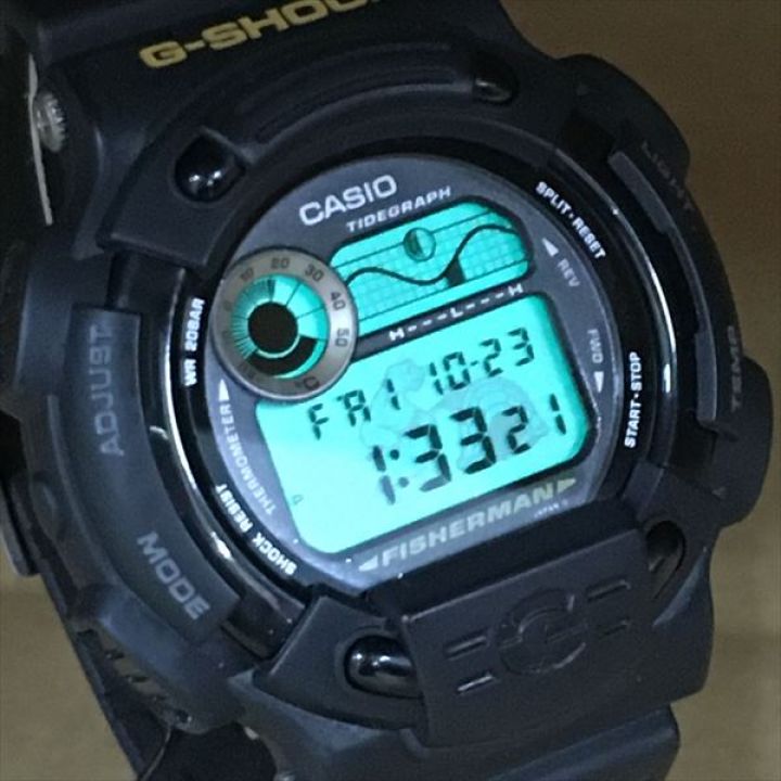 CASIO カシオ G-SHOCK FISHERMAN メン・イン・ブラック DW-8600BM-1T クォーツ メンズ  腕時計｜中古｜なんでもリサイクルビッグバン