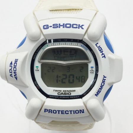  CASIO カシオ G-SHOCK ライズマン ホワイト DW-9100 アメリカパラシュート協会 クォーツ メンズ 腕時計