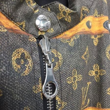  LOUIS VUITTON ルイヴィトン モノグラム タイム ジャケット SIZE 40 ブラウン 箱有