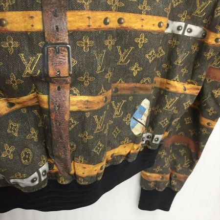  LOUIS VUITTON ルイヴィトン モノグラム タイム ジャケット SIZE 40 ブラウン 箱有