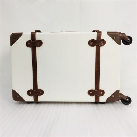   AIRWAY エアウェイ《 スーツケース型キャリー 》44L / TSAロック / ホワイト ホワイト×ブラウン