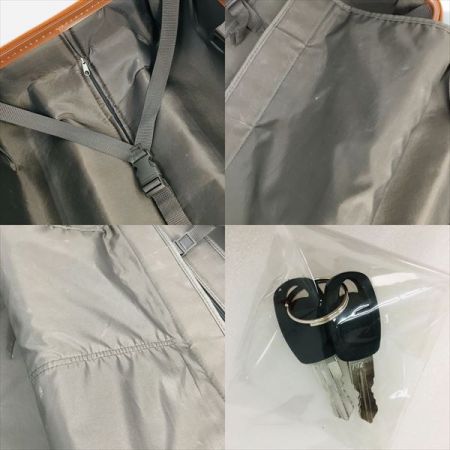   AIRWAY エアウェイ《 スーツケース型キャリー 》44L / TSAロック / ホワイト ホワイト×ブラウン