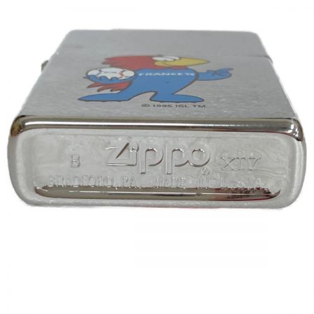 【中古】 ZIPPO ジッポ ライター 1998年製 フランスワールドカップ