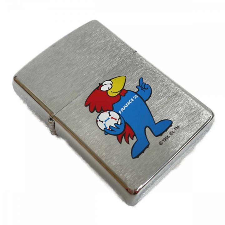 ZIPPO ジッポ ライター 1998年製 フランスワールドカップ98 FRANCE サッカー 缶ケース有｜中古｜なんでもリサイクルビッグバン