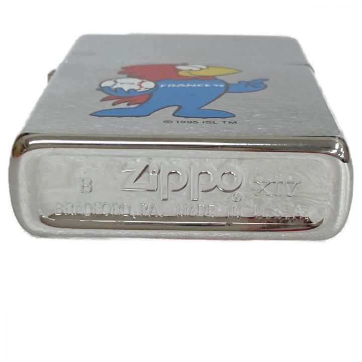 ZIPPO ジッポ ライター 1998年製 フランスワールドカップ98 FRANCE サッカー 缶ケース有｜中古｜なんでもリサイクルビッグバン