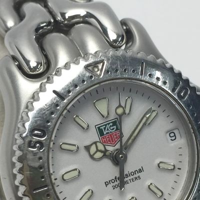 TAG HEUER タグホイヤー セル デイト S99-008 ホワイト クォーツ