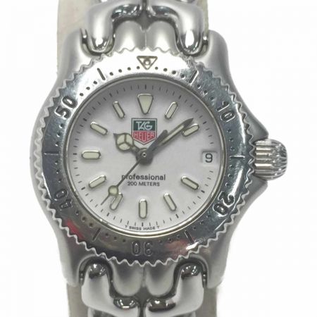  TAG HEUER タグホイヤー セル デイト S99-008 ホワイト クォーツ レディース 腕時計