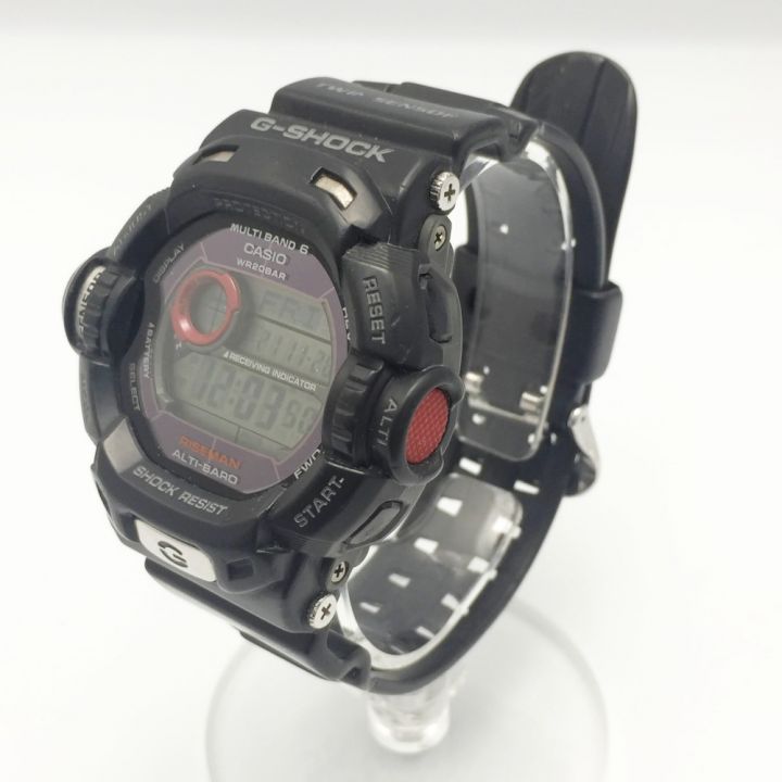 CASIO カシオ G-SHOCK ライズマン GW-9200J-1JF ブラック 電波ソーラー メンズ 腕時計 RISEMAN ｜中古｜なんでもリサイクルビッグバン