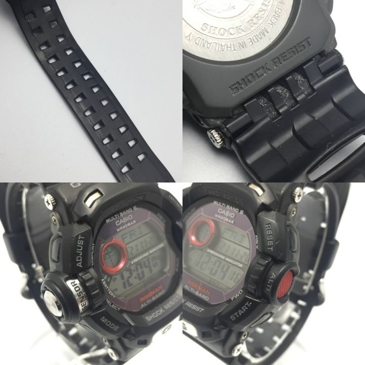 CASIO カシオ G-SHOCK ライズマン GW-9200J-1JF ブラック 電波ソーラー メンズ 腕時計 RISEMAN ｜中古｜なんでもリサイクルビッグバン