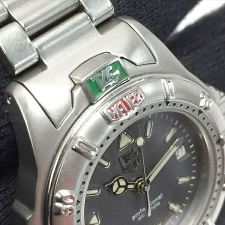 B-20 TAG Heuer プロフェッショナル クォーツ 時計 TAG HEUER】タグホイヤー プロフェッショナル WF1420-0 クォーツ