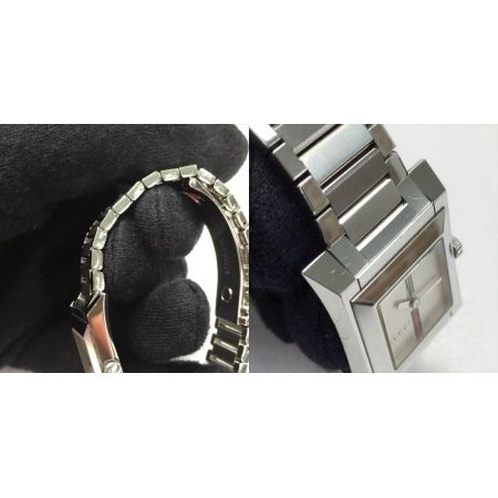  GUCCI グッチ シェリーライン スクエア 111L/YA111501 アイボイリー クォーツ レディース 腕時計