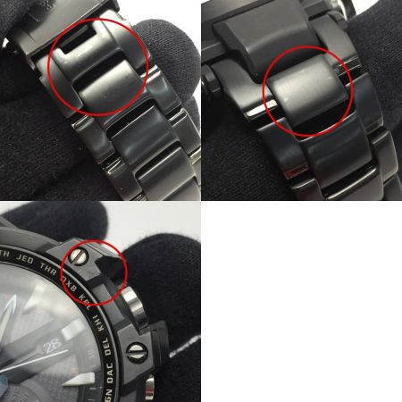  CASIO カシオ G-SHOCK スカイコックピット グラビティマスター GW-A1000D-1AJF ブラック 電波ソーラー 腕時計