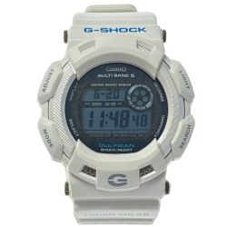 ☆☆ CASIO カシオ G-SHOCK GULFMAN Men in Ice White GW-9100P-7JF Master of Gシリーズ メンズ 電波ソーラー 腕時計 Bランク