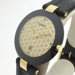 ☆☆ RADO ラドー ゴールド文字盤 デイト Ref:129.3575.4N SN:34893965 クォーツ メンズ 腕時計 Bランク