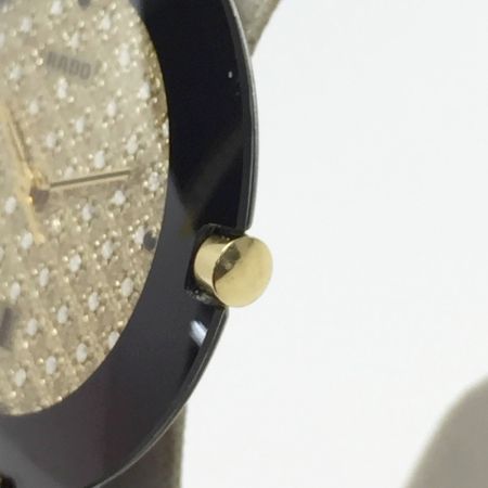  RADO ラドー ゴールド文字盤 デイト Ref:129.3575.4N SN:34893965 クォーツ メンズ 腕時計