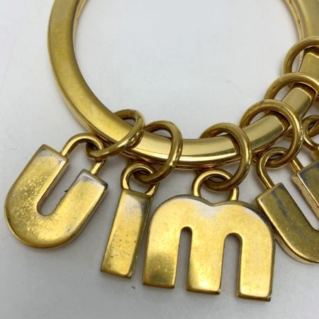  MIU MIU キーホルダー キーリング  レッド