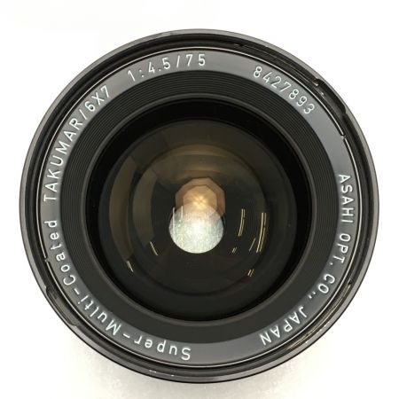  ASAHI アサヒ 中判カメラ用レンズ SMC Takumar 6x7 F4.5/75mm ジャンク品 SMC Takumar 6x7 F4.5/75mm