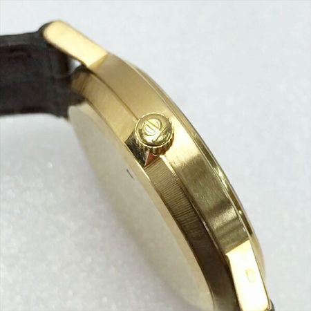  BAUME & MERCIER デイト K18 1052288 ゴールド クォーツ メンズ 腕時計 ヴィンテージ