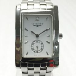 ☆☆ LONGINES ロンジン ドルチェビータ L5.655.4 ホワイト クォーツ メンズ 腕時計 DOLCEVITA Bランク