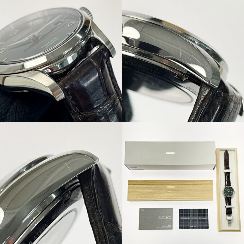 中古】 SEIKO セイコー プレザージュ 琺瑯 プレステージライン 限定