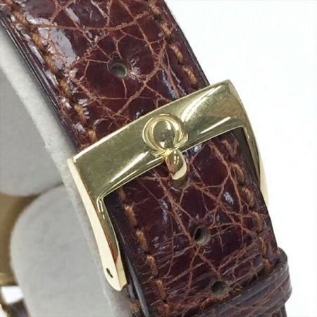  OMEGA オメガ デビル プレステージ K18 デイト Ref:1967500 SN:57931419 ゴールド クォーツ メンズ 腕時計