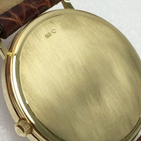  OMEGA オメガ デビル プレステージ K18 デイト Ref:1967500 SN:57931419 ゴールド クォーツ メンズ 腕時計