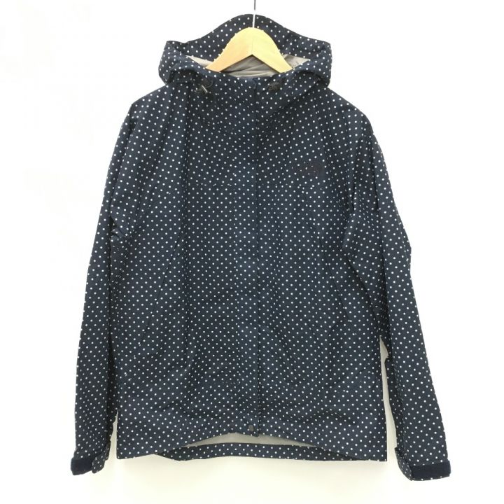 THE NORTH FACE ザノースフェイス マウンテンパーカー ドット柄 ジャケット SIZE L レディース NPW10100  ネイビー｜中古｜なんでもリサイクルビッグバン