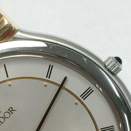  SEIKO セイコー クレドール K18 7779-6000 シルバー クォーツ メンズ 腕時計 CREDOR