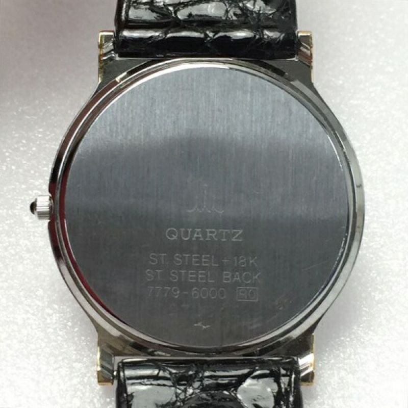 中古】 SEIKO セイコー クレドール K18 7779-6000 シルバー クォーツ