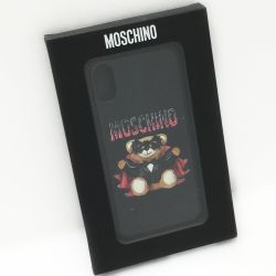 ☆☆ MOSCHINO モスキーノ  ヴァンパイアベア iPhoneX ケース Aランク