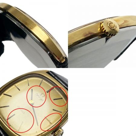  OMEGA オメガ DE VILLE 手巻き腕時計 Ref:111.0139  Cal:625 ゴールド メンズ ヴィンテージ