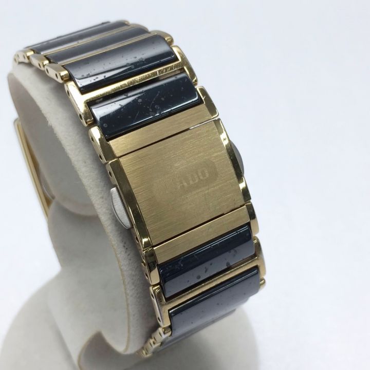 中古】 RADO ラドー ダイヤスター デイト 1Pダイヤ 160.0281.3N ブラック メンズ クォーツ 腕時計｜総合リサイクルショップ  なんでもリサイクルビッグバン オンラインストア