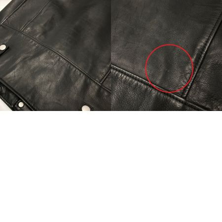  COACH コーチ ダブルライダース ジャケット レザー SIZE46 メンズ 57454 ブラック