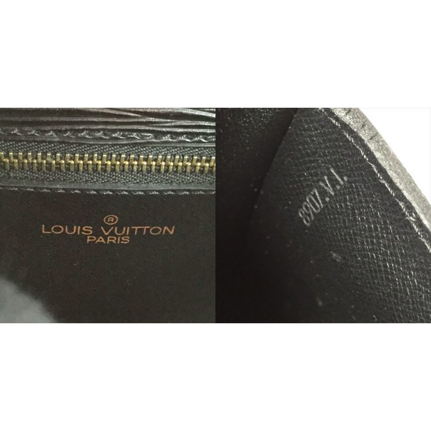 中古】 LOUIS VUITTON ルイヴィトン エピ サンクルー M52192 ノワール