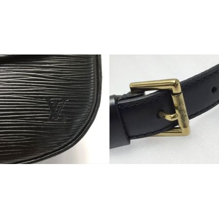  LOUIS VUITTON ルイヴィトン エピ サンクルー M52192 ノワール ショルダーバッグ 布袋有